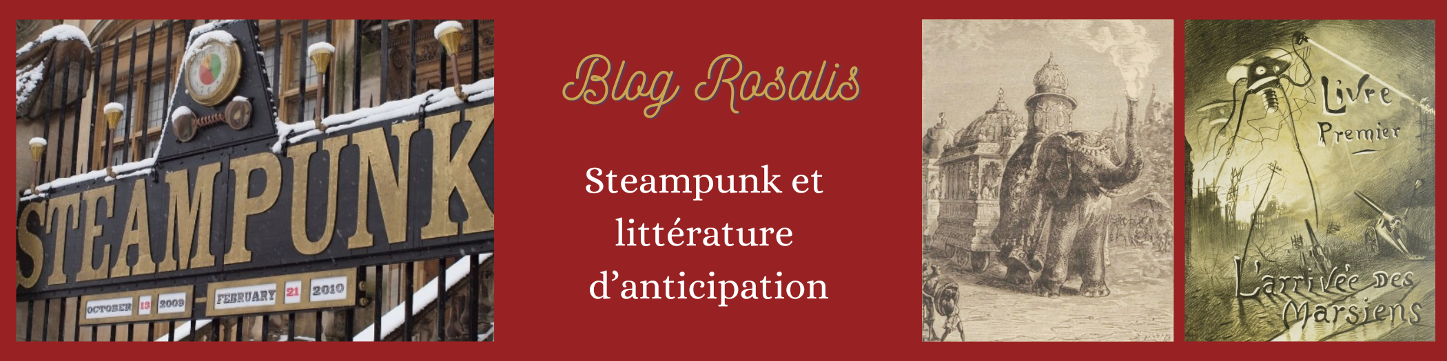 Blog Rosalis : Aux origines du steampunk : les auteurs d'anticipation du 19e siècle