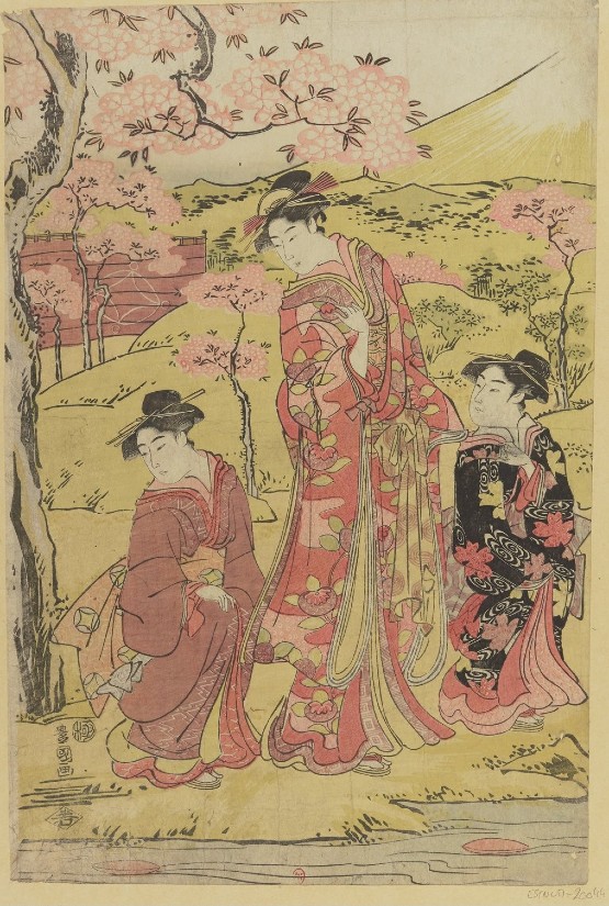 Toyokuni III, Kyokusui no en, 1791-1793