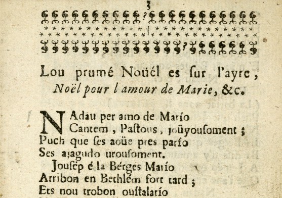 Lou Trimfe des Noüéls gascous, per J. G. Dastros, Res. D XVIII 653 (5)